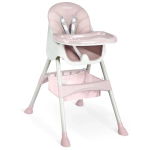 Ricokids Milo Rosa Hochstuhl Mit Tisch