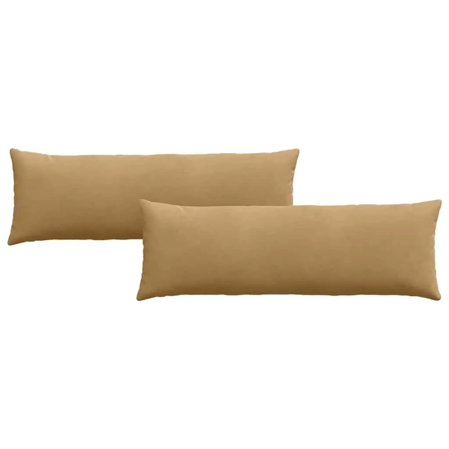vidaXL Sofakissen 2 Stück Braun 120 x 40 cm Cordstoff 42013807