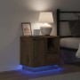 vidaXL Nachttisch Eiche Handwerklich 50 x 34,5 x 50 cm Holzwerkstoff 869592_3