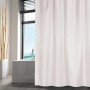 Weißer MSV Duschvorhang aus Polyester, 240x200 cm, im Badezimmer.