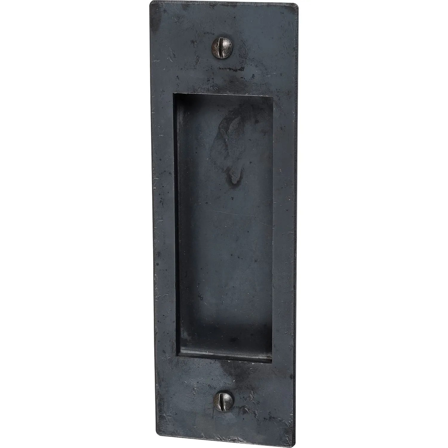 Halcö Schiebetürmuschel 40x110 mm Gerade Schwarzstahl