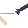 LUX Velours-Roller, 10 cm, mit Softgriff für Lack und Versiegelung.