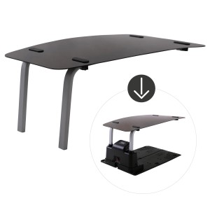 Texas Garage RMX500/800 für Mähroboter: Wetterschutzdach mit Aluminiumarmen für Ladestation.