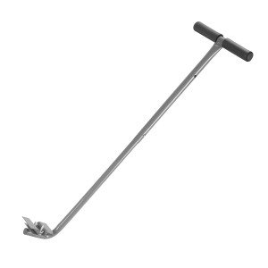 STAHLWERK Wagengriff Zugstange für Werkstattwagen, Stahl mit Schaumstoffgriffen.