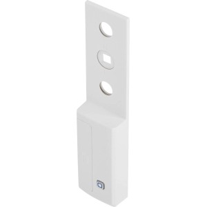 Weißer HmIP Fenstergriffsensor für Hausautomation, zur Erkennung von Fensterpositionen.