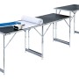 LUX Multifunktionstisch MZT-100/60-3 Profi, 3-teilig, als Tapeziertisch aufgebaut.