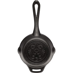 Petromax Feuerpfanne FP15H-T, schwarze Gusseisenpfanne mit Stiel, Ø 15 cm, für Grill & Küche.