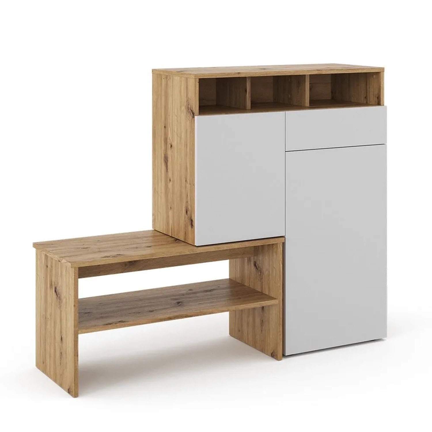 Vicco Schuhschrank Selena Braun 125 x 102 Art Nr 39460