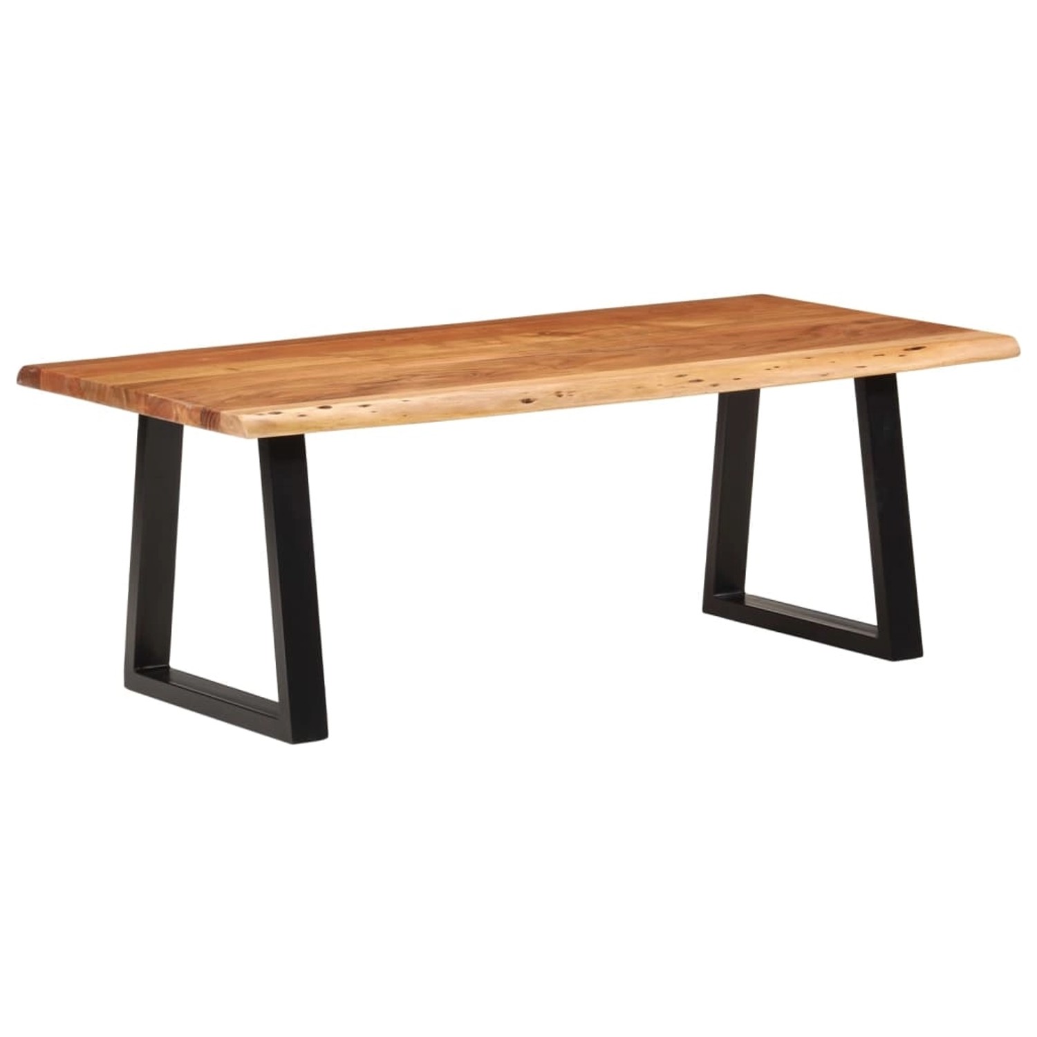 vidaXL Couchtisch 110x55x40 cm Massivholz Akazie 374951 günstig online kaufen