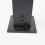 Detailaufnahme der Steinbach Speed Shower Solardusche Deluxe, Outdoor Dusche mit Wasserhahn und Anschluss.