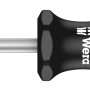 Wera Kreuzschlitz-Schraubendreher PH2, 100mm, mit grün-schwarzem Griff.