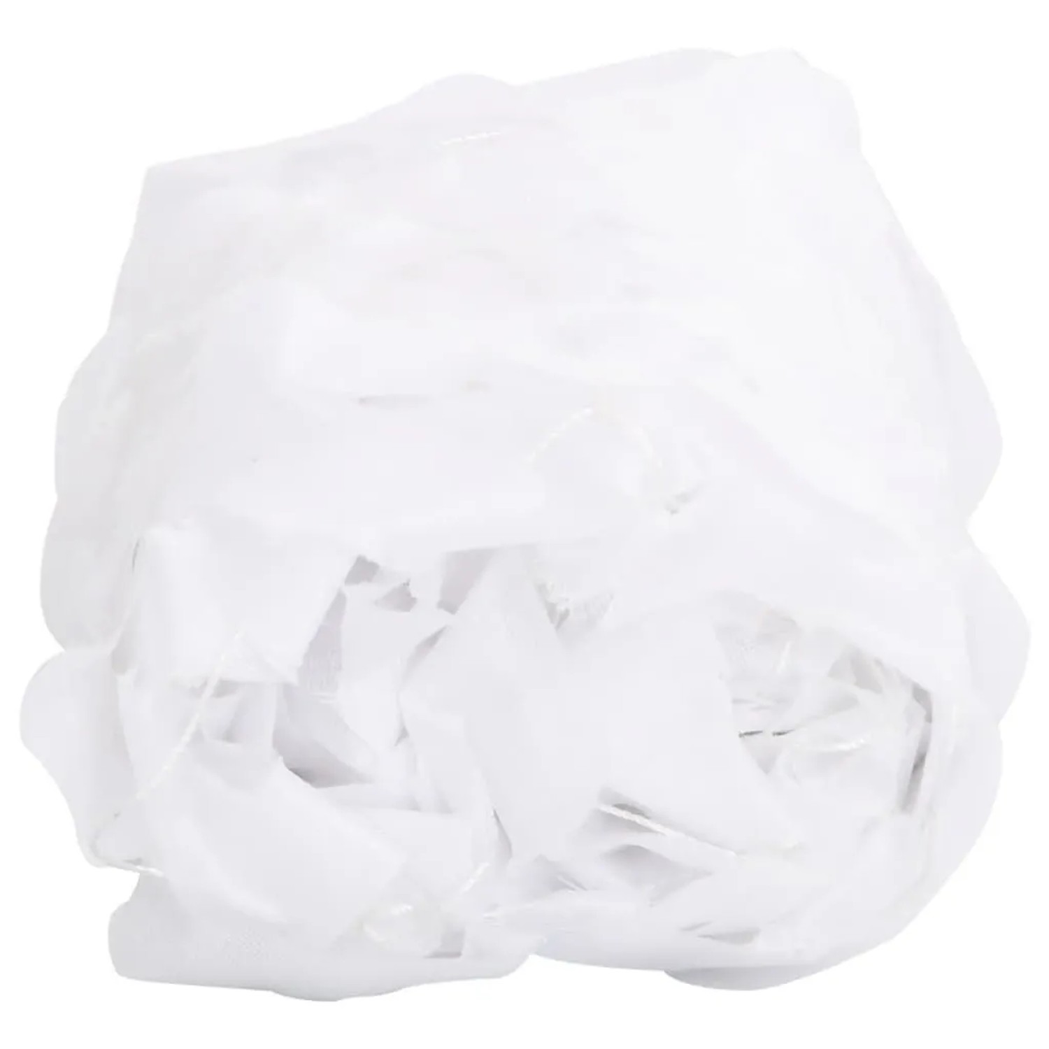 Weißes vidaXL Tarnnetz aus Oxford-Gewebe, kompakt gefaltet in einer Aufbewahrungstasche. Ideal als Abdeckmaterial.