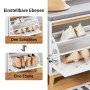 SoBuy Schuhkipper Schuhbank mit Klappe Dielenbank mit Sitzkissen FSR191-WN_5