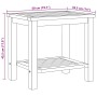 vidaXL Couchtisch Braun 50 x 35 x 45 cm Teak-Massivholz 42002307_10