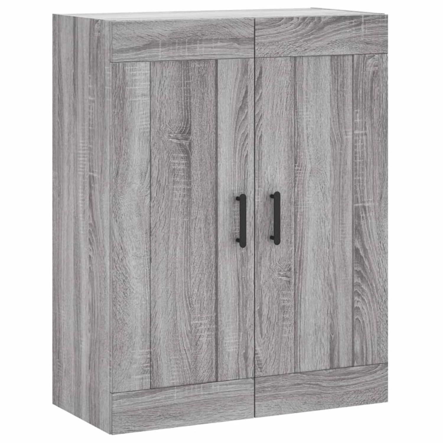 vidaXL Wandschrank Grau Sonoma 69,5x34x90 cm Holzwerkstoff 830394 günstig online kaufen