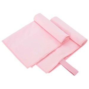 vidaXL Sporthandtücher 2 Stk Rosa 50 x 30 cm Polyester und Polyamid 42011487