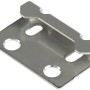 Kovalex Anfangs-/Endklammer für WPC Terrassendielen, Metall, 10 Stück.