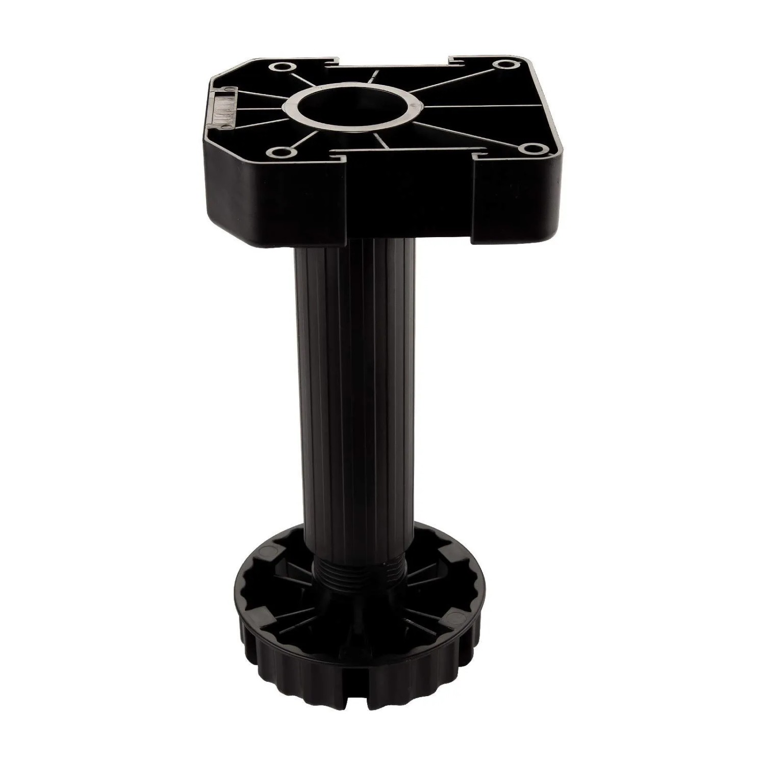 SOTECH 20er Set Möbelfüße Schwarz mit Sockelhöhe 185 mm