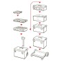 PROREGAL QBRICK Werkzeugkasten One System: Verschiedene Boxen und Transportmöglichkeiten im Überblick.