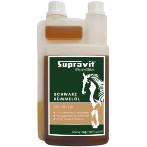Supravit Schwarzkümmelöl Liquid für Pferde