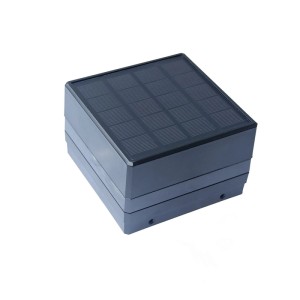 Home Deluxe Callux Pfostenabdeckung mit Solar LED, 6er Set für Zaunbau & Sichtschutz.