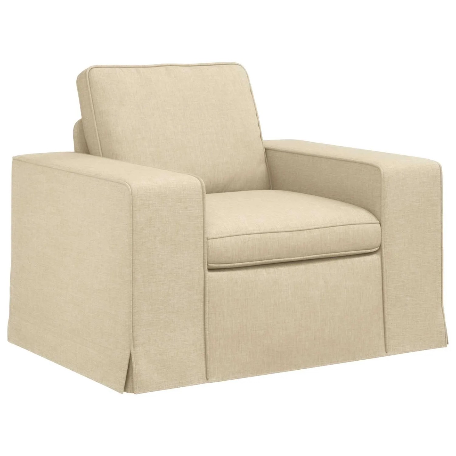 vidaXL Sofa Creme 103 x 80 x 82 cm Stoff 42024381