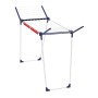 Leifheit Wäscheständer Pegasus 150 Solid Slim, schmaler Flügelwäscheständer mit 15m Trockenlänge.