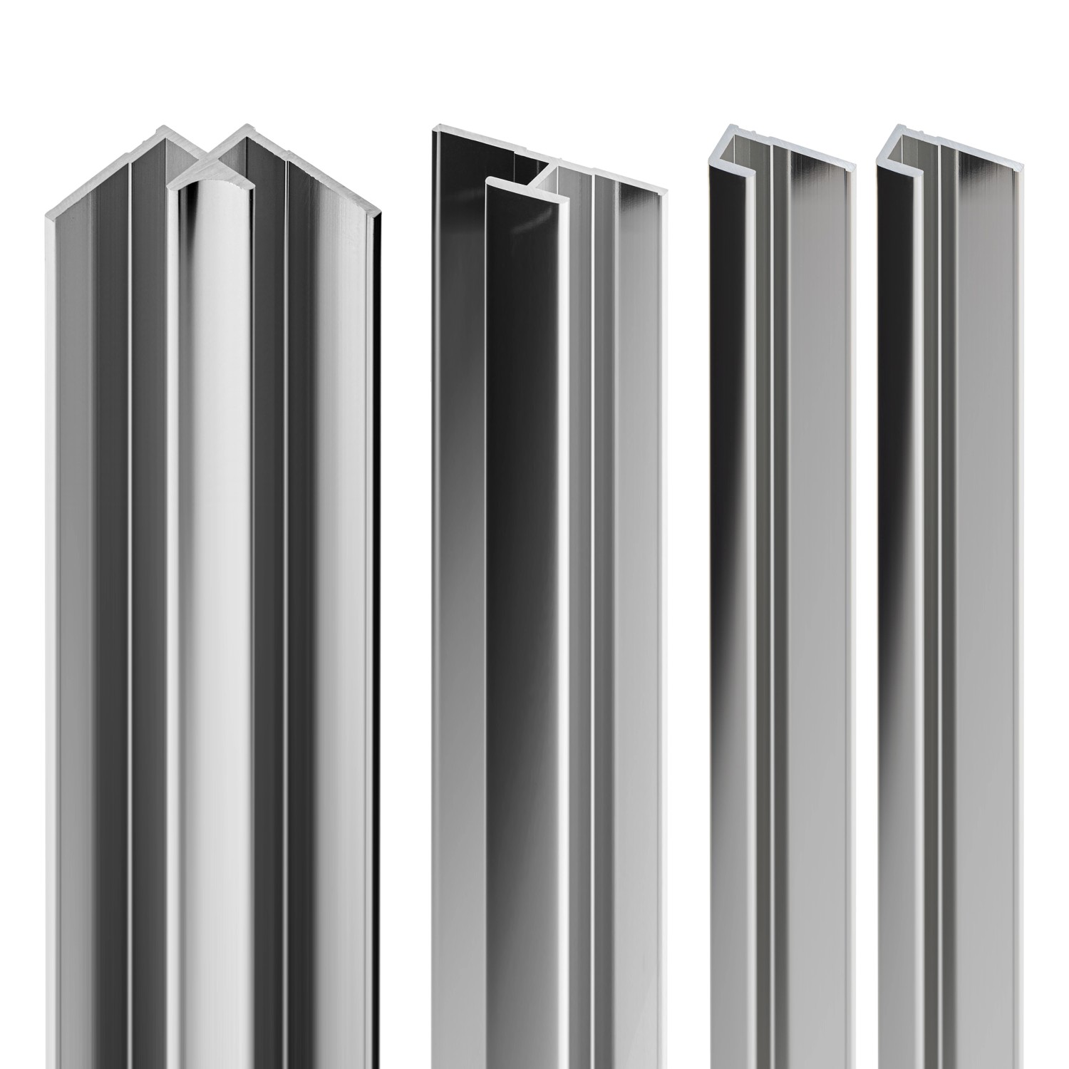 Schulte ExpressPlus DecoDesign Profilset Chromoptik 255 cm