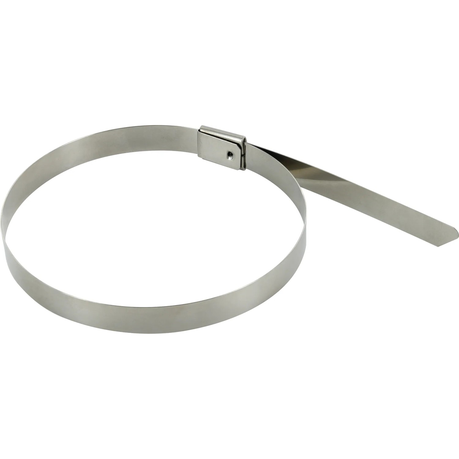 Schwaiger Edelstahlkabelbinder, 40 cm, für Solaranlagen. Robust und korrosionsbeständig.