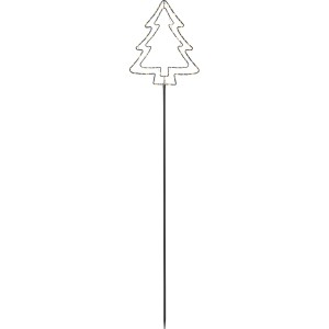LED-Gartenstecker Tannenbaum, 118,5 cm, Weihnachtsdeko für den Garten.