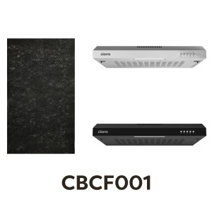 CIARRA CBCF001 Aktivkohlefilter für Dunstabzugshauben, Zubehör für VMS6903 und VMB6903