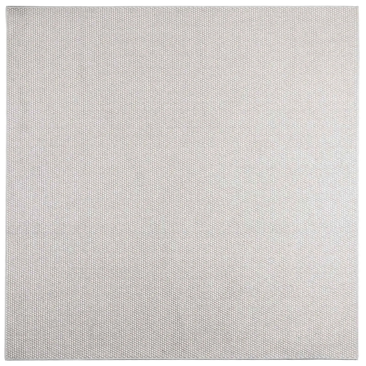 vidaXL Bereichsteppiche LUGO Creme und Grau 120 x 120 cm Polyester 42022720