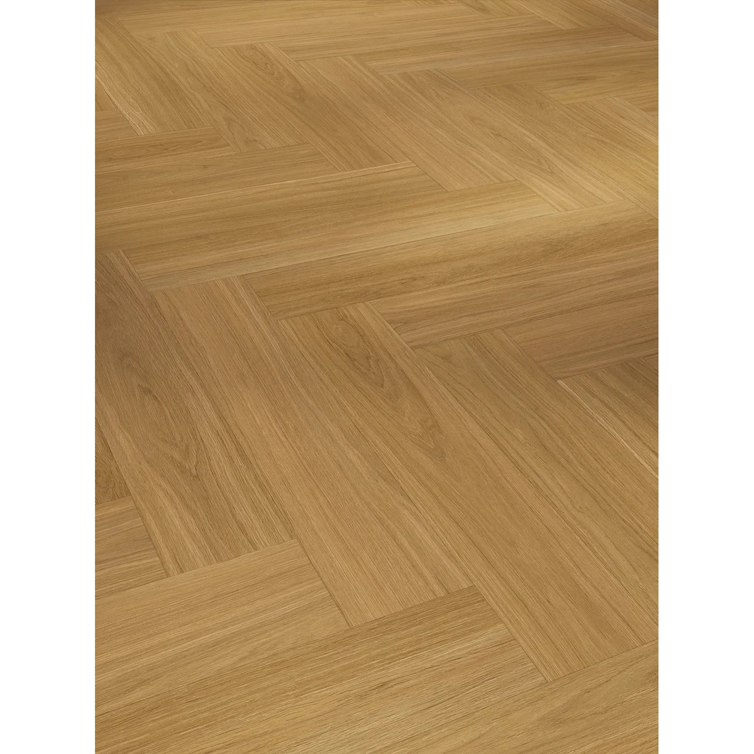 Parador Vinylboden Trendtime 3, Eiche Karamellbraun, Fischgrätmuster, seidenmatt.