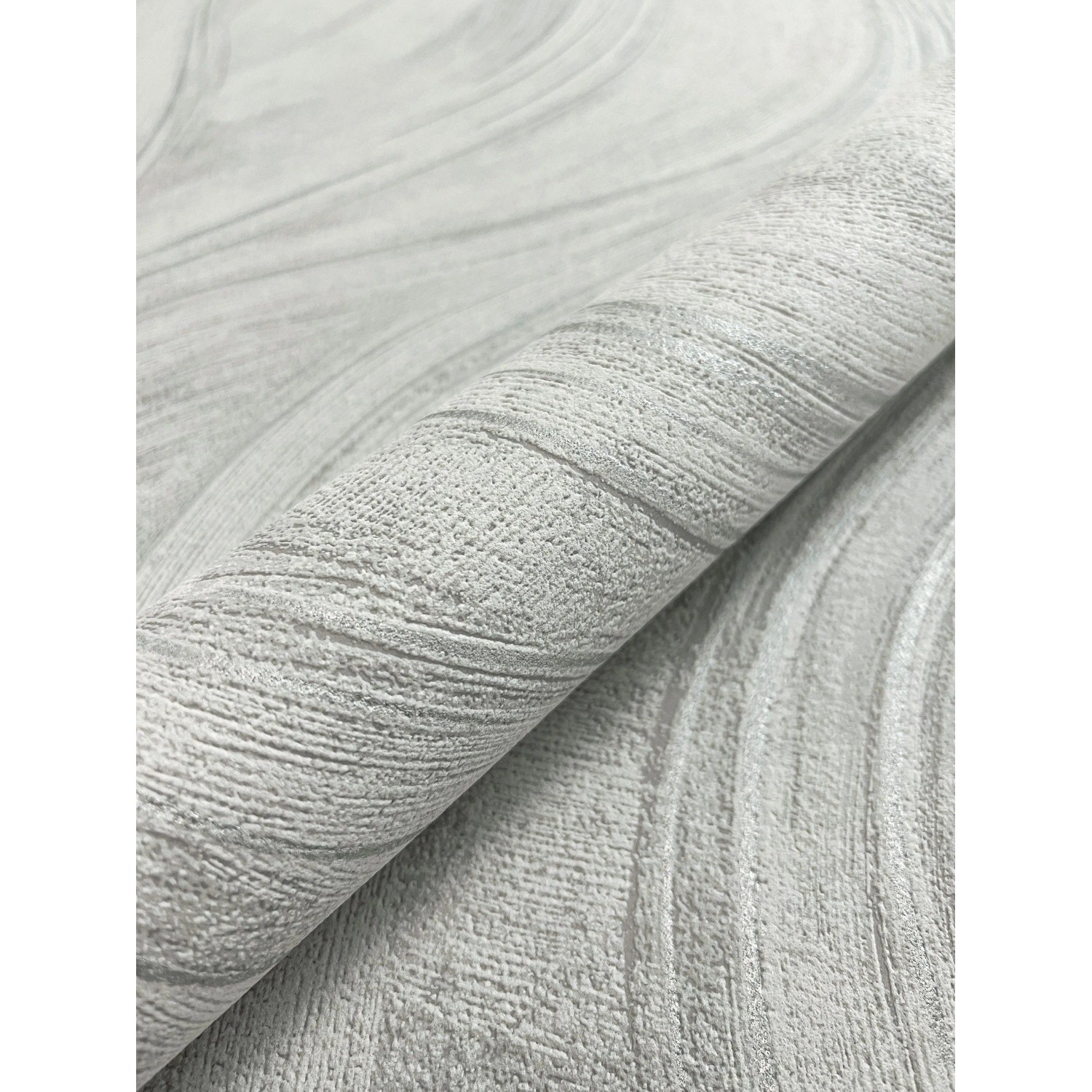 Newroom Vliestapete Vitucci Hellgrau Wellen Modern Strukturiert FSC® günstig online kaufen