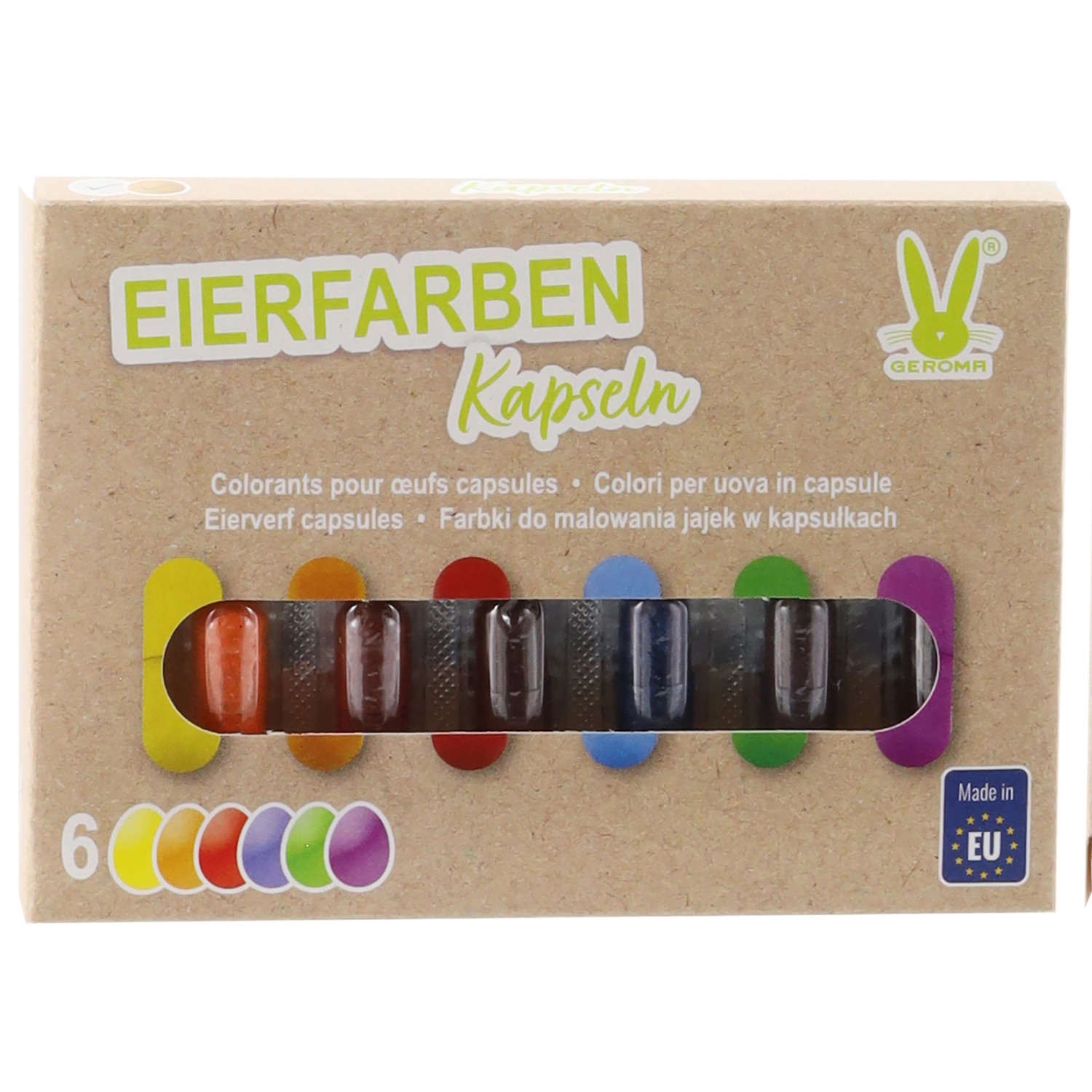 Eierfarben Kapseln