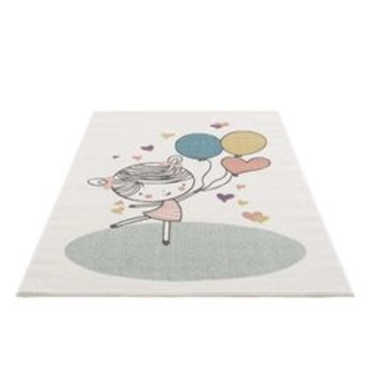 payé Teppich Anime 9393 Kinderzimmer 80x150 cm Cream günstig online kaufen