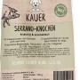 Primox Kauer Schinkenknochen für Hunde, luftgetrocknet im Beutel. Natürlicher Kausnack zur Zahnpflege.