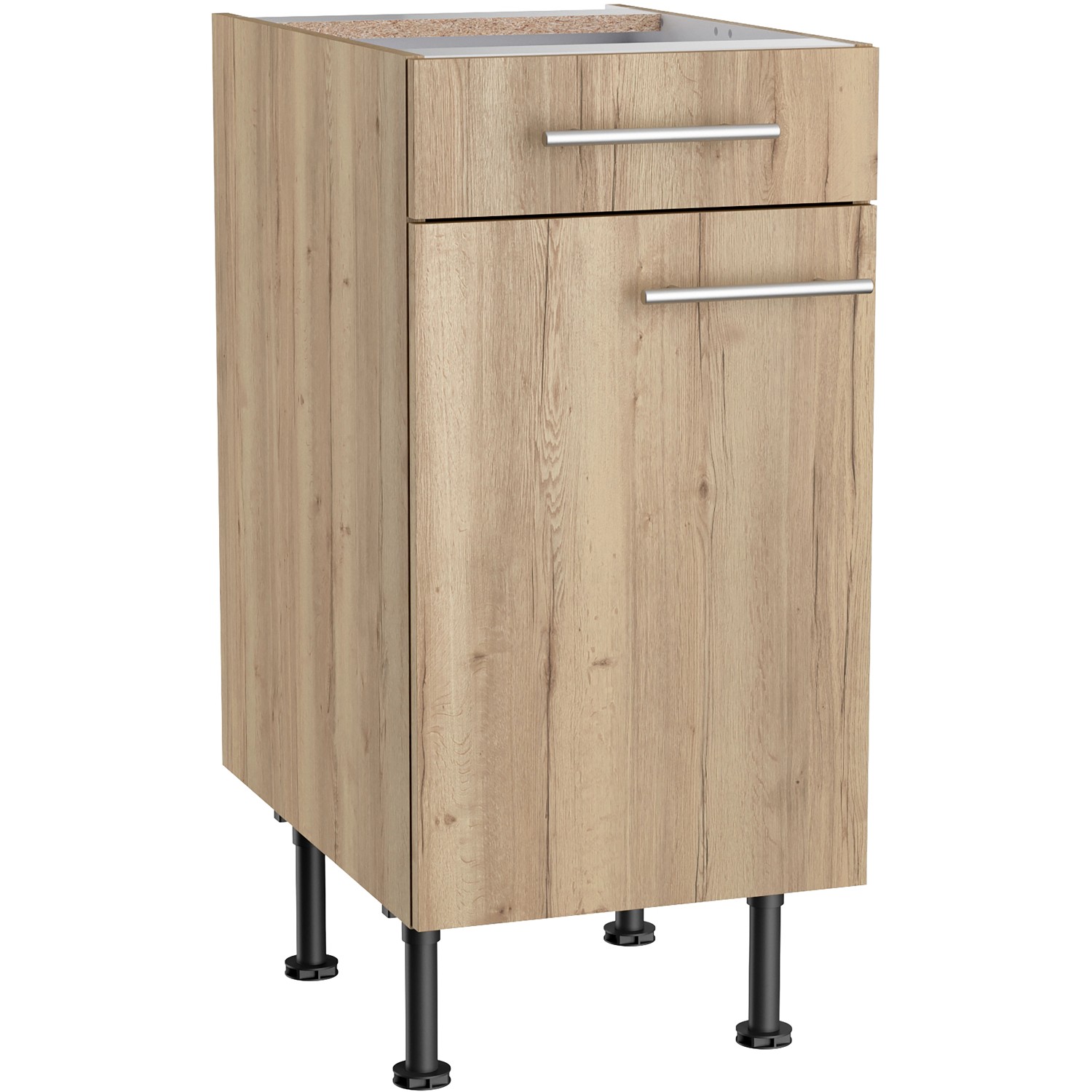 Optifit Unterschrank Erik290 40 cm x 87 cm x 58,4 cm Wildeiche günstig online kaufen