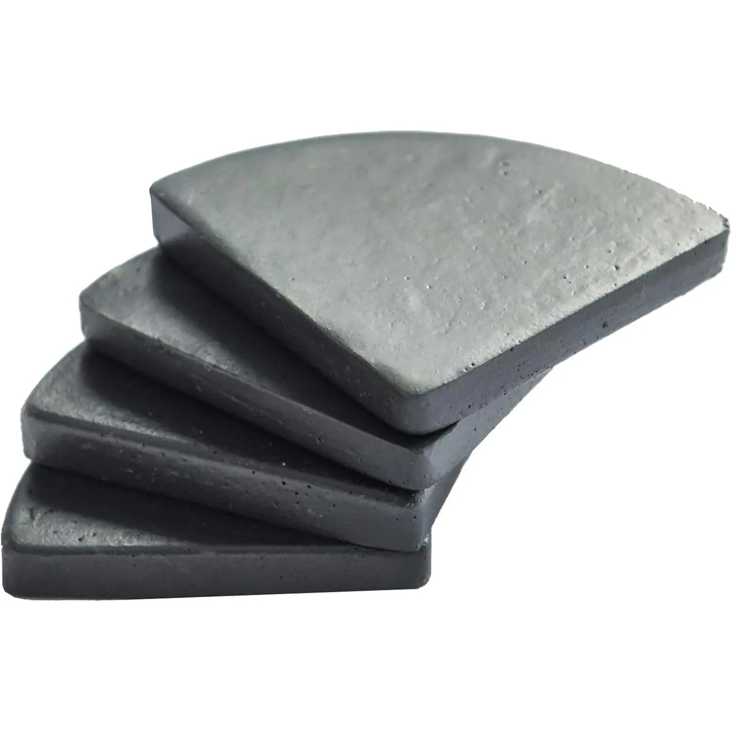 Vivanno Untersetzer Put 7 cm x 7 cm x 1 cm Anthrazit