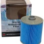 Canadian Spa Glacier Filter für Whirlpools, blau, mit Verpackung.