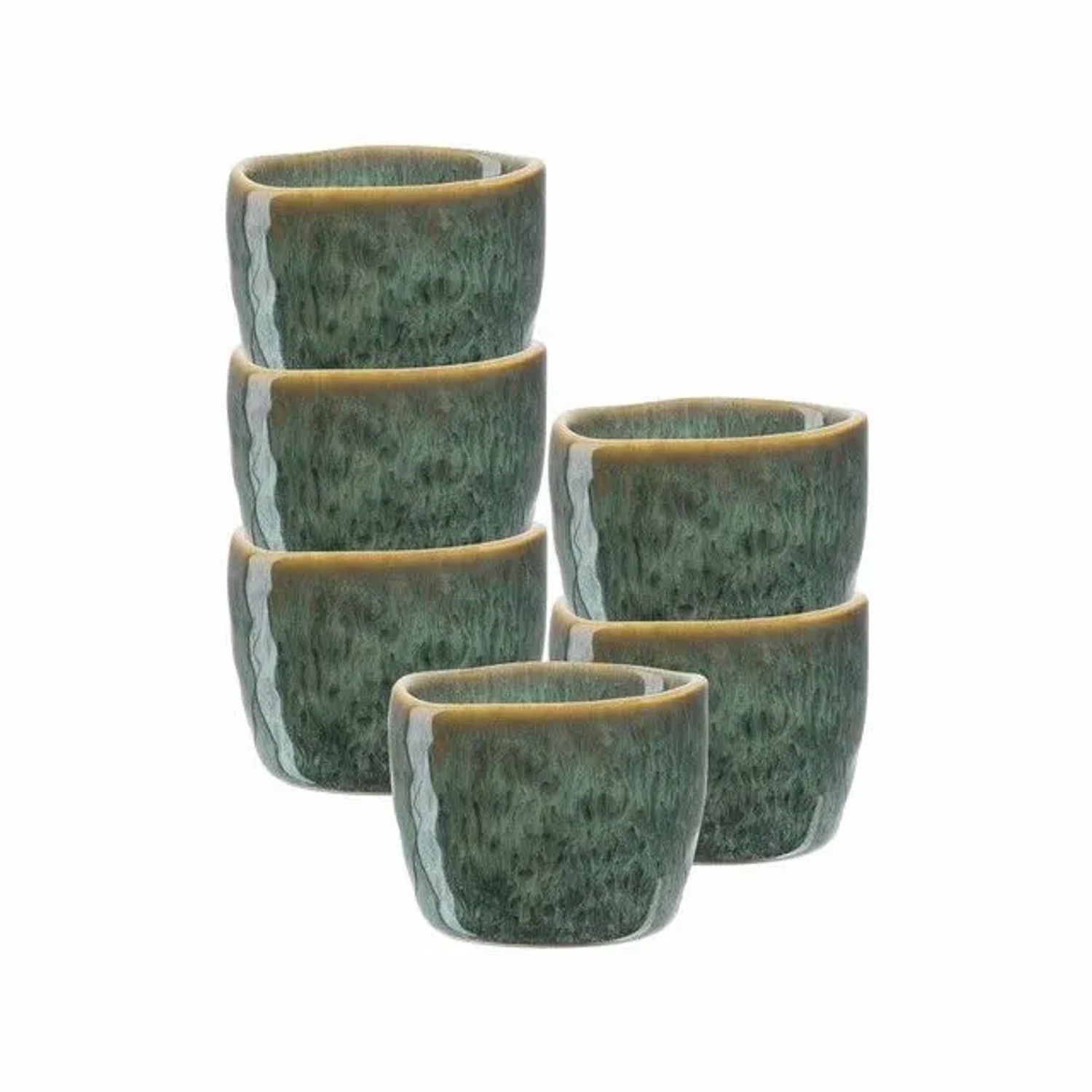Leonardo Matera Eierbecher 5,2 cm 6er Set Grün