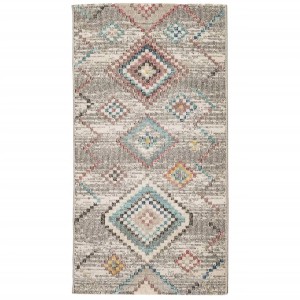 vidaXL Teppich ARBIZU Indoor und Outdoor Vintage-Design 80x150cm 375702