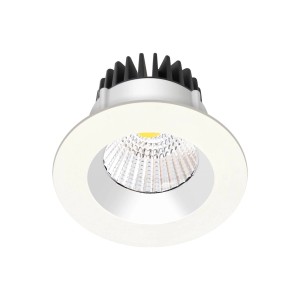 Arcchio LED Hochvolt Einbaustrahler Aryx 10017680 Modern in Weiß aus Aluminium 1-flammig Wohnzimmerleuchte