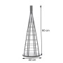 MCW Deko-Baum O91 Metall 60cm Goldfarben_4