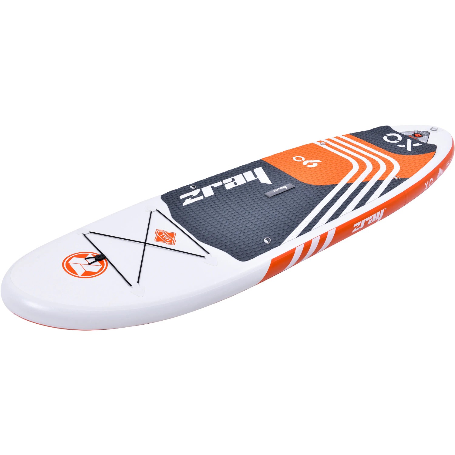 ZRAY Stand Up Paddle Board X0, orange, 275 cm, mit Zubehör. Ideal für Einsteiger.