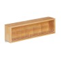 Relaxdays Teebox Bambus Natur zum Aufhängen 11,5 cm x 39 cm x 8 cm 0,8 kg