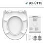 Schütte WC-Sitz Happy Elephant mit Absenkautomatik und Zubehör.