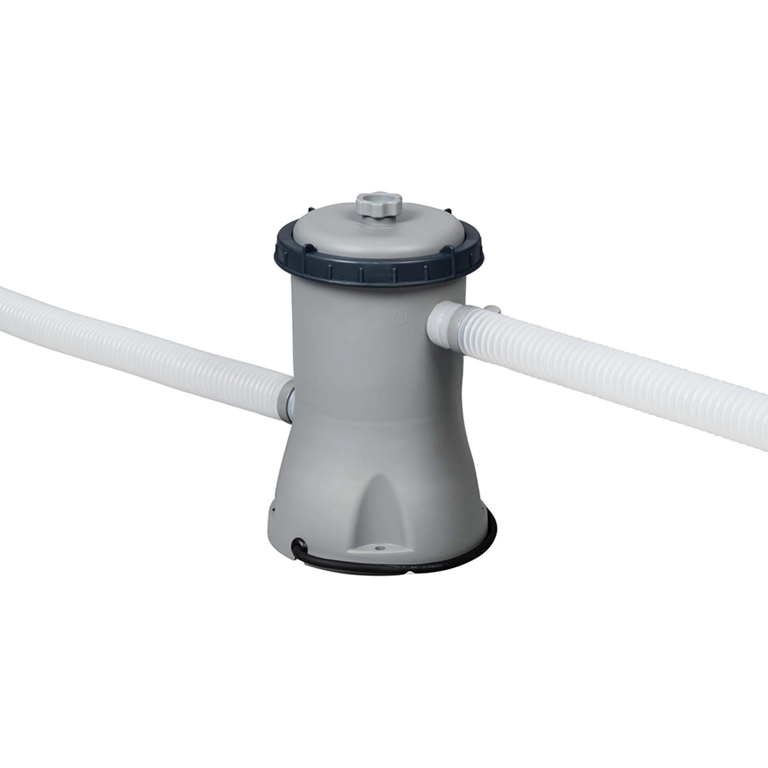 Bestway Flowclear 2.006 l/h Pool Filterpumpe mit Schläuchen und Transformator.