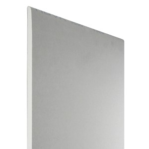 Gipskartonplatte, 12,5x600x2000 mm, für den Innenausbau. Robuste Bauplatte mit Kartonage-Bezug.