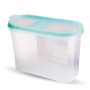 Bestlivings Frischhaltebox Schüttdose, 1,4L, 2er-Pack, türkis. Vorratsdose aus Kunststoff.